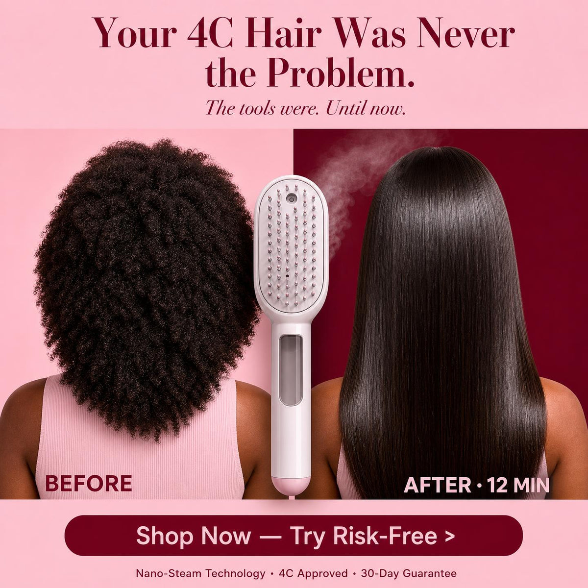 SteamCrown Pro- Built for 4C Hair