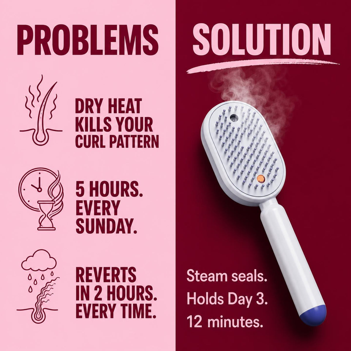 SteamCrown Pro- Built for 4C Hair