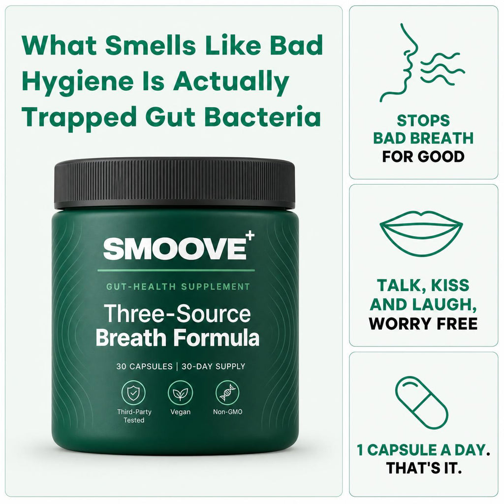 Three-Source Breath Formula (Gut · Mouth · Liver)