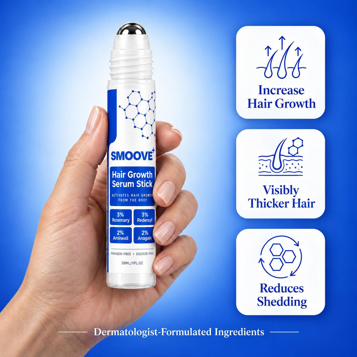 Smoove Hair Growth Roll on Serum