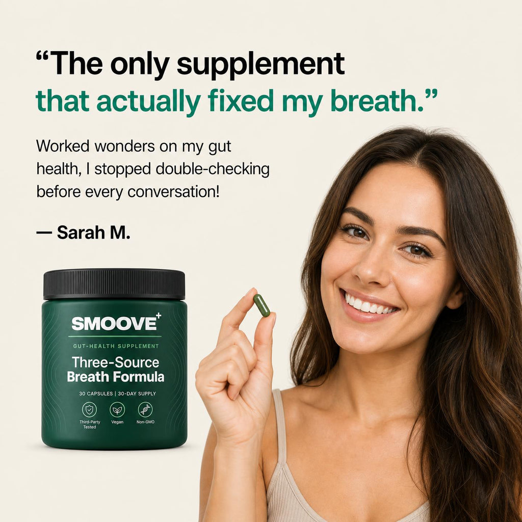 Three-Source Breath Formula (Gut · Mouth · Liver)